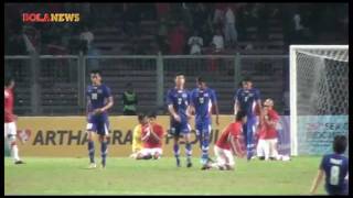 Cuplikan Indonesia vs Thailand Sepak Bola SEA Games XXVI 1311 [upl. by Neelyar]