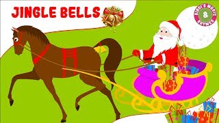 Jingle Bells for Children with Lyrics  Christmas song for kids  Christmas Carols [upl. by Iaria684]