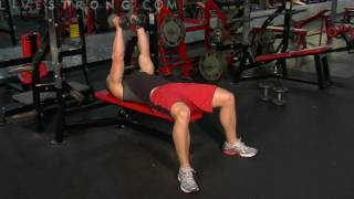 How to Do Flat Bench Dumbbell Flys [upl. by Lauretta]