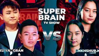 Twin sisters NEnkhshur and NMunkhshur had won Super brain show in china [upl. by Nitsugua]