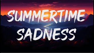 Lana Del Rey  Summertime Sadness Lyrics [upl. by Lovel]