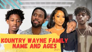 Kountry Wayne Family Members Wife Son Daughter Real Name And Ages 2023 [upl. by Myrah]