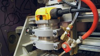 Homemade Fog Buster for CNC Router [upl. by Sewel]