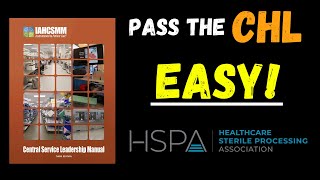 How to Pass the CHL Exam EASY  Certified Healthcare Leadership sterileprocessing leadership [upl. by Darcee532]