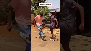 Jabu Mjepa Mdaka amp Mfundo Obrigado Vilakazi show off their skills in the street🔥 [upl. by Ranilopa]