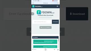 Facebook download video [upl. by Ihskaneem]