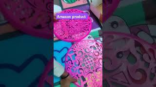 Plastic rangoli stencil for floor decoration ✨✨diwali rangoli [upl. by Innavoeg148]