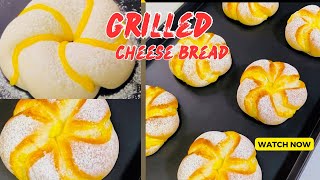 Grilled cheese bread  biscuit  Perfect Grilled Cheese Bread Recipe 🥐 [upl. by Gnuhp177]