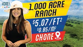 ¡OIE 1000 Acre Agro Ranch in The Heart Of Manabí FOR SALE livestockfarming owninecuador [upl. by Eetsirhc532]