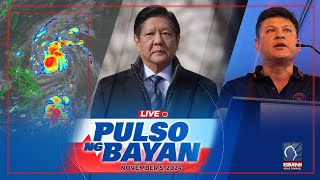 LIVE Pulso ng Bayan with Admar Vilando at Jade Calabroso  Nov 5 2024 [upl. by Oirramaj]