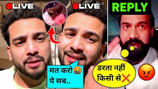 😡Elvish Yadav HUGE SUPPORT Rajat Dalal  Rajveer Fitness CONTROVERSY REPLY  Elvish Yadav Rajat [upl. by Laurentium]