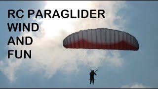 Rc Paraglider  Wind soaring on the slope [upl. by Loeb]