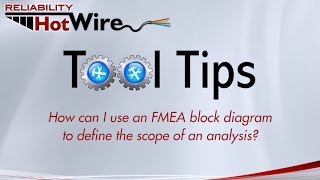 Software Tool Tip Using FMEA Block Diagrams to Define the Scope of Analysis [upl. by Damali449]