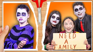 I GOT ADOPTED BY VAMPIRE FAMILY  NEW LIFE OF POOR GIRL IN RICH FAMILY BY CRAFTY HACKS PLUS [upl. by Dode]