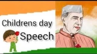 Easy childrens Day Speech English 🌹🌹Gov H S LPS West Kollam [upl. by Romalda]