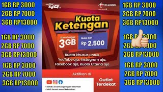 kode dial kuota ketengan telkomsel promo 2020 [upl. by Eilujna125]