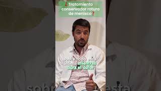 Tratamiento rotura de menisco ✅ sin operación Dr Benjumea  Clínicas H3 [upl. by Adnilak]