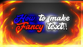 how to make Fancy Text On androidPIXELABPS TOUCH [upl. by Arielle800]