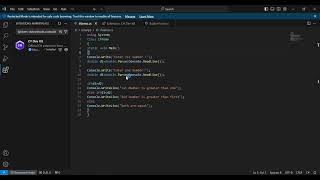 ifdemo cs Visual Studio Code [upl. by Annayoj]