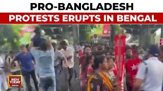 Bangladesh’s AntiQuota Protests Cops Vs Students Faceoff In Bengal Capital  Bangladesh Protest [upl. by Reddin]