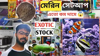 Aqua Exotics aquarium shop  pet shop in Kolkata  marine fish 🐠 [upl. by Deppy]