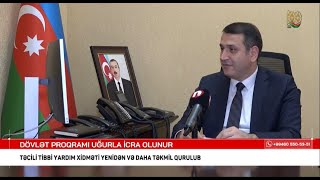 Naxçıvan MR Səhiyyə naziri Samiq Sadıxov Naxçıvan Televiziyasına müsahibə verib [upl. by Pike]