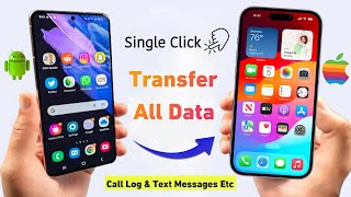 How to Transfer All Data From Android to iPhone Call Logs amp Text messages 2024 [upl. by Irolav887]