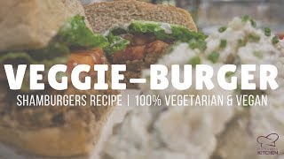 LivingWells Kitchen  VeggieBurger  Shamburger Recipe [upl. by Ordnas]