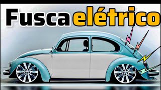 ADAPTEI UM MOTOR ELETRICO EM UM FUSCA metalúrgica automobile fusca clubedofusca carrosantigos [upl. by Nottage368]