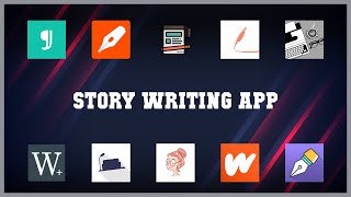 Top 10 Story Writing App Android Apps [upl. by Esyli]