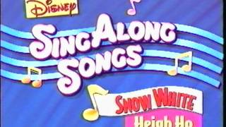 Opening to Disneys SingAlong Songs HeighHo 1994 VHS [upl. by Aik]