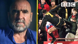 Reflecting on Eric Cantona’s infamous kungfu kick 🔥⚽️BBC [upl. by Orel]