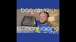 Louis Vuitton Montaigne MM Review [upl. by Robyn]