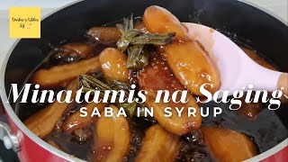 Minatamis na Saging  Saba in Syrup  Darlenes Kitchen SG [upl. by Suolhcin]