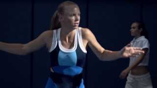 Caroline Wozniacki and Maria Kirilenko Video Spot US Open  Adidas di Stella McCartney [upl. by Subocaj22]