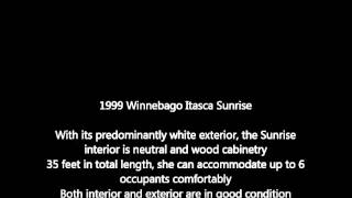 1999 Winnebago Itasca Sunrise Class A in Las Vegas NV [upl. by Ogilvie]