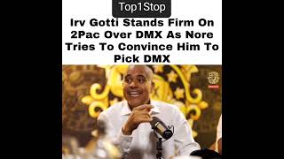 Irv Gotti stands firm on 2pac over DMX drink champs [upl. by Anrahs]