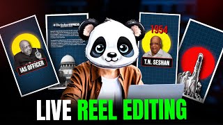 Live Reel Editing for My Client  Step by Step Viral Reels Editing  Premiere Pro Editing Tutorial [upl. by Mosenthal]