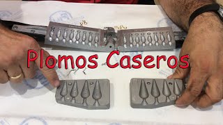 Como hacer o fabricar plomadas o plomos caseros para pescar SENCILLO [upl. by Seaver671]