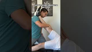 How to stretch a TIGHT hamstring chiropractictreatment [upl. by Casar654]