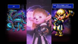 FFBE Wizardess Shantotto vs Tiamat [upl. by Frohman]