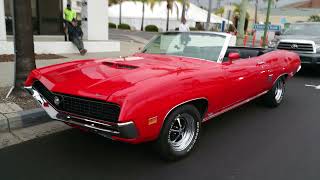 1970 Ford Torino GT Convertible 351 V8  Featured Car of the Day 1 of 3939 Made in 70 Rarest Model [upl. by Mini]