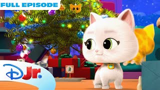 SuperKitties Holiday Full Episode 🎉❄️  Runaway Sleigh  Hanukkah Rescue  S2 E14  disneyjr [upl. by Noemys720]