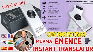 ENENCE INSTANT TRANSLATOR UNBOXING 🗣 VOICE TRANSLATE ●eva pacquiao [upl. by Zetra26]