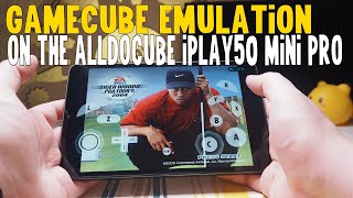 GameCube Emulation Test  Tiger Woods PGA Tour 2004 on the Alldocube iPlay 50 Mini Pro [upl. by Heida]