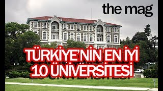 TÜRKİYENİN EN İYİ 10 ÜNİVERSİTESİ [upl. by Cyndia]