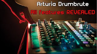 Arturia Drumbrute Review  All features REVEALED [upl. by Desdamona]