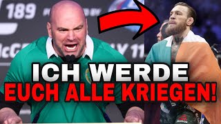 UFC BOSS mit ANSAGE an ILLEGALEN STREAMER für Conor McGregor KAMPF UFC 257 [upl. by Aimehs]