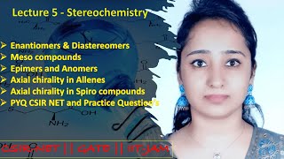 Stereochemistry  Enantiomers amp Diastereomers amp Meso compounds  CSIRNETGATEIITJAM [upl. by Beatrix]