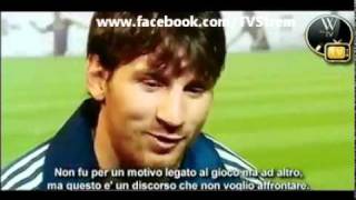 Messi Del Piero un uomo da ammirare [upl. by Nahs]